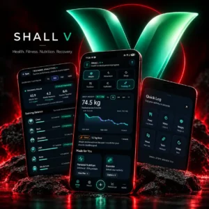 shall v health and fitness app created by the marketing expert in kerala muhammed ashik for the world health & fitness enthusiasts